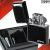 【ZIPPO】漆黒のブラック! エボニー ZIPPOロゴ入り 24756ZL画像2