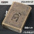 ZIPPO/大人気　猫シリーズ  アンティーク調  ブロックに猫シルエット　真鍮メッキバレル　2BIB-BLOCKCAT画像1
