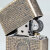 ZIPPO/大人気　猫シリーズ  アンティーク調  ブロックに猫シルエット　真鍮メッキバレル　2BIB-BLOCKCAT画像2