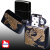 ZIPPO/Carp 鯉 ブラックニッケル エッチング金サシ ZIPPOロゴ入り 2BKG-CARP画像2