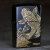 ZIPPO/Carp 鯉 ブラックニッケル エッチング金サシ ZIPPOロゴ入り 2BKG-CARP画像6