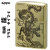 zippo(ジッポーライター)和柄　龍 真鍮古美 ポリッシュ仕上げ　タイプB画像