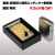 zippo ブラッシュクローム猫と小鳥ゴールドプレート貼り画像4