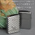 zippo ネコと音符 ブラッシュクローム メタルプレート貼り画像4