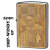 ZIPPO/人気の「WINDY」デザイン　#200FBベース  プレート貼り付け　ゴールドプレート　オイルライター　2MP-WINDY-GP画像