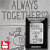 zippo(ジッポーライター)ファニースカル ALWAYS いつも一緒に。 ユーズド加工 画像3