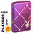 ZIPPO/ PLAYBOY 正規ライセンス アーガイルデザイン ハイポリッシュパープル US 2025秋冬モデル z46787画像