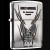 【ZIPPO】ハーレーダビットソンジッポー/エスメタルイーグル シルバーいぶし