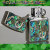 zippo(ジッポーライター)アーマー モザイク シェル 貝象嵌加工 アンティークニッケル B柄画像3