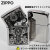 zippo(ジッポーライター)ブラックメタル　観世音　ホワイトニッケルプレート シリアルナンバー入り　BMS-KANZEON 画像4