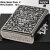 zippo(ジッポーライター)ブラックメタル　虎　タイガー　寅　ホワイトニッケルプレート シリアルナンバー入り　BMS-TORA 画像2