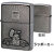 ZIPPO(ジッポーライター)  クラシックメタル　シルバーバレル メタルプレート貼り 3種　インサイド・ガール・ジッポーカー　CLM画像4
