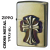 ZIPPO/ジッポーライター　クロスメタルBSイブシ メタル貼り　真鍮いぶし CR-BS画像