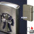 ZIPPO/ジッポーライター　クロスメタルBSイブシ メタル貼り　真鍮いぶし CR-BS画像5