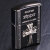 zippo ジッポーライター クロスメタル BLACK ガンメタル 人気のクロスメタルシリーズ J CRBK-J画像3