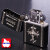zippo ジッポーライター クロスメタル BLACK ガンメタル 人気のクロスメタルシリーズ M CRBK-M画像4