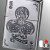 ZIPPO/デビルDEUILトランプクローバーエースニッケルエッチングDVLT-C画像5