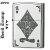ZIPPO/デビルDEUILトランプダイヤエースニッケルエッチングDVLT-D画像