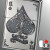 ZIPPO/デビルDEUILトランプスペードエースニッケルエッチングDVLT-S画像5