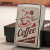 zippo(ジッポーライター)Coffee  コーヒー　ストリートクローム　エンボスプリント加工　EP-KF画像1