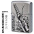ZIPPO/ヱヴァンゲリヲン EVANGELION メタルレリーフ　ロンギヌスの槍　銀古美仕上げ シリアルナンバー入り EV-Longi 画像