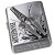 ZIPPO/ヱヴァンゲリヲン EVANGELION メタルレリーフ　ロンギヌスの槍　銀古美仕上げ シリアルナンバー入り EV-Longi 画像3