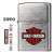 ZIPPO/ハーレーダビッドソン Harley-Davidson HARLEY ロゴ プリント ブラッシュクローム HD-200HD-H252画像