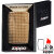 ZIPPO/ハウンドトゥース(千鳥格子) 両面デザイン チタンコーティング　HoundStooth G ゴールド　HS-TC-G 画像4