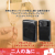 zippo(ジッポーライター)ペア　大人気ブラックアイスジッポ レギュラー＆スリム 2個セット画像1