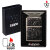 ZIPPO/armor アーマー レザー カバード 本革貼り クロコダイル ブラック ニッケルいぶし LCN-CR-BK画像3