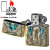 zippo(ジッポーライター)シェル（貝貼り）マリア　真鍮いぶし画像2