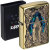 zippo(ジッポーライター)シェル（貝貼り）マリア　真鍮いぶし画像4
