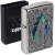 zippo(ジッポーライター)シェル（貝貼り）マリア　ニッケルいぶし画像4