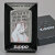 zippo(ジッポーライター)萌え MOE 銀イブシ エッチング クリヤーコート MS-KC画像4
