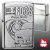 zippo(ジッポーライター)MAZDAシリーズ マツダ　RX7　アールエックス・セブン　銀イブシ　エッチング　MAZDA公認　RX7-FD3S画像3