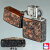 zippo(ジッポーライター)ライズメタル銅　赤龍ドラゴン金乱糸塗　黒漆画像3
