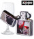 ZIPPO/ガール柄　Drinking Girl ドリンキング ガール ブラッシュクローム イラスト プリントメタル貼り　SO-KA画像2