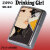 ZIPPO/ガール柄　Drinking Girl ドリンキング ガール ブラッシュクローム イラスト プリントメタル貼り　SO-KC画像1