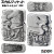 ZIPPO/スカルジャケットWNB ホワイトニッケル バレル仕上げ オイルライター ドクロ SPECIAL-SKULL-WNB画像2