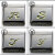 ZIPPO/イニシャルZIPPO　V刃彫刻　ニッケル鍍金　選べる10種類画像6