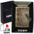 ZIPPO/ストーンウィングメタルジッポー ターコイズ　天然石入りメタル　ブラス古美バレル　STWM-BRLTQ-200B画像3