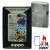 zippo(ジッポーライター)ストリート　ウォール　オイルライター　銀バレル　インクジェット印刷　エッチング　SW-KA画像2