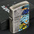 zippo(ジッポーライター)ストリート　ウォール　オイルライター　銀バレル　インクジェット印刷　エッチング　SW-KA画像4