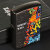 zippo(ジッポーライター)ストリート　ウォール　オイルライター　黒ニッケルバレル　インクジェット印刷　エッチング　SW-KC画像4