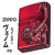 zippo (ジッポーライター)ヴェノムvenom（毒） スコーピオン Scorpion(サソリ)メタル貼り レッドVN-SCORP-RD画像