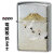 【ZIPPO】 ジッポ ライター 電鋳板ジッポー・鶴/富士画像