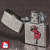 ZIPPO/大人気「WINDY」メタル貼り　ホワイトニッケル エッチング　WINDY-Metal-WN画像4