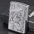 ZIPPO/人気の「WINDY」デザイン ウインディ&ドランク MUSICセッション エッチング シルバーいぶし　WINDY-MUSIC画像2