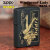 ZIPPO/人気の「WINDY」デザイン　WINDPROOF LADY ウィンドプルーフ・レディ ブラックマット＆イエローゴールド　BKM-3画像1