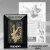 ZIPPO/人気の「WINDY」デザイン　WINDPROOF LADY ウィンドプルーフ・レディ ブラックマット＆イエローゴールド　BKM-3画像2